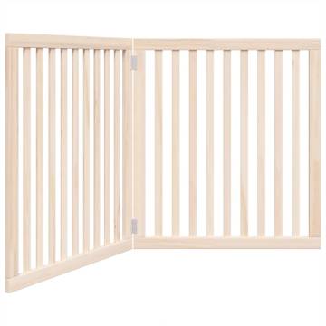 Foldable Dog Gate 160 cm | Durable Poplar Wood Design