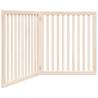 Foldable Dog Gate 160 cm | Durable Poplar Wood Design