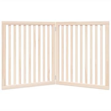 Foldable Dog Gate 160 cm | Durable Poplar Wood Design