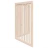 Foldable Dog Gate 160 cm | Durable Poplar Wood Design