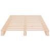 Modern Solid Wood Bed Frame 90x200 cm - No Mattress Included