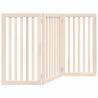 Foldable Dog Gate 3 Panels - Durable Poplar Wood | HiPoMarket