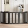  Dog Gate Foldable 3 Panels Black 150 cm Poplar Wood Colour black Size 50 x 60 x 2 cm Quantity in Package 3 