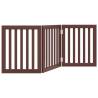 Foldable Dog Gate 3 Panels - Durable Poplar Wood | Hipo Market