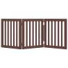 Foldable Dog Gate 3 Panels - Durable Poplar Wood | Hipo Market