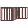 Foldable Dog Gate 3 Panels - Durable Poplar Wood | Hipo Market