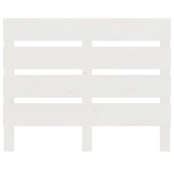 White Bed Frame 90x200 cm | Solid Pine Wood | Hipomarket