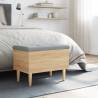 Storage Bench Sonoma Oak - Stylish & Functional Storage Solution