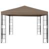 Elegant 3x3 m Taupe Gazebo for Outdoor Spaces | HipoMarket