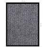 Doormat Striped Grey 40x60 cm - Essential for Any Entryway