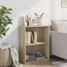 2-Tier Book Cabinet Sonoma Oak - Stylish & Practical Storage