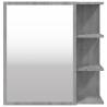 Bathroom Mirror Cabinet Grey Sonoma - Stylish Storage Solution