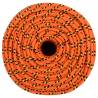 Durable Orange Boat Rope 10mm, 25m - Perfect for Sailing & More