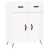 Stylish Highboard High Gloss White - 69.5x34x180 cm | HipoMarket