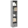  Bookcase Grey Sonoma 40x30x189 cm Engineered Wood Colour grey sonoma Quantity in Package 1 Height 189 cm Width 40 cm 