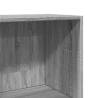 Bookcase Grey Sonoma 40x30x189 cm - Stylish Engineered Wood Storage