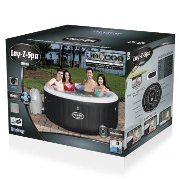 Bestway Lay-Z-Spa Miami Air Jet Hot Tub - Affordable Relaxation