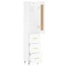 Highboard High Gloss White - Stylish Storage Solution