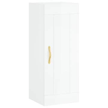 Highboard High Gloss White - Stylish Storage Solution