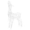 Acrylic Reindeer Family Christmas Decoration - 160 LED Warm White