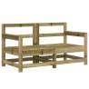 6 Piece Garden Lounge Set | Impregnated Pine Wood - HipoMarket