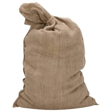 Jute Sacks 30 pcs - 60x105 cm 100% Jute | Hipomarket