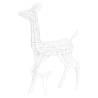 Acrylic Reindeer Family Christmas Decoration - 160 LED Warm White