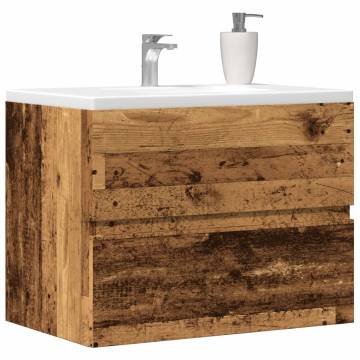 Bathroom Cabinet Old Wood 60x38.5 cm - Durable Storage Solution