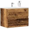  Bathroom Cabinet Old Wood 60x38.5x45 cm Engineered Wood Colour old wood Size 60 x 38.5 x 45 cm Number of 1 Number of Pieces 