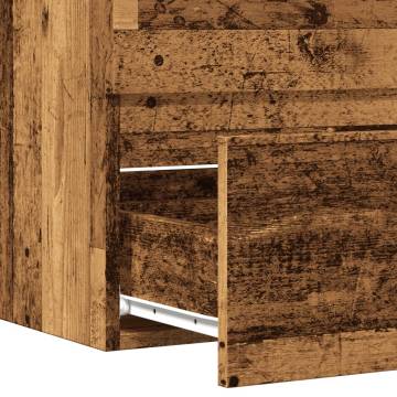 Bathroom Cabinet Old Wood 60x38.5 cm - Durable Storage Solution