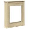 Sonoma Oak Fireplace Surround - Stylish & Durable Design