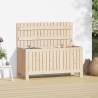  Garden Storage Box 108x42.5x54 cm Solid Wood Pine Colour natural pine Size 108 x 42.5 x 54 cm 