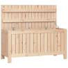 Garden Storage Box 108x42.5cm - Solid Pine Wood | Hipo Market