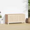 Garden Storage Box 108x42.5cm - Solid Pine Wood | Hipo Market