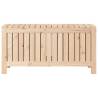 Garden Storage Box 108x42.5cm - Solid Pine Wood | Hipo Market