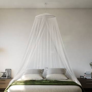 Mosquito Net for Bed - 220 Mesh White, 56x56x220 cm