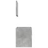 2 Piece Concrete Grey Bathroom Furniture Set | Hipomarket UK