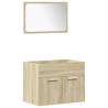 5 Piece Bathroom Furniture Set - Sonoma Oak