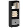  Bookcase Black 40x24x109 cm Engineered Wood Colour black Quantity in Package 1 Height 109 cm Width 40 cm 