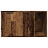 Stylish Cat Litter Box Enclosure in Old Wood - 80x50x45 cm