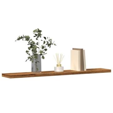 Wall Shelves 4 pcs Old Wood - Durable & Stylish Storage