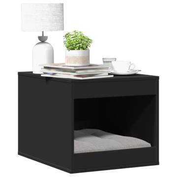 Cat Litter Box Enclosure Black - Stylish & Durable Furniture