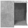 Cat Litter Box Enclosure - Concrete Grey, 53x53x51 cm