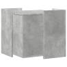 Cat Litter Box Enclosure - Concrete Grey, 53x53x51 cm