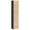 Bookcase Black 40x30x189 cm - Stylish Engineered Wood Storage