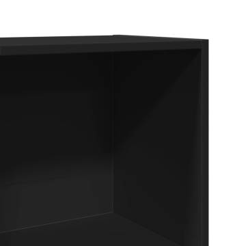 Bookcase Black 40x30x189 cm - Stylish Engineered Wood Storage