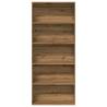 Book Cabinet Artisian Oak 80x30x189 cm - Stylish Storage