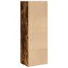 Bookcase Smoked Oak - 40x30x114 cm Engineered Wood Storage