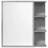 Bathroom Mirror Cabinet - Concrete Grey 62.5x20.5x64 cm