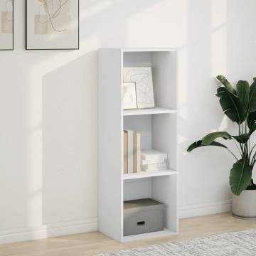 Bookcase White 40x30x114 cm - Stylish Storage Solution